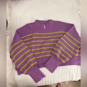 Free People Cropped Sweater